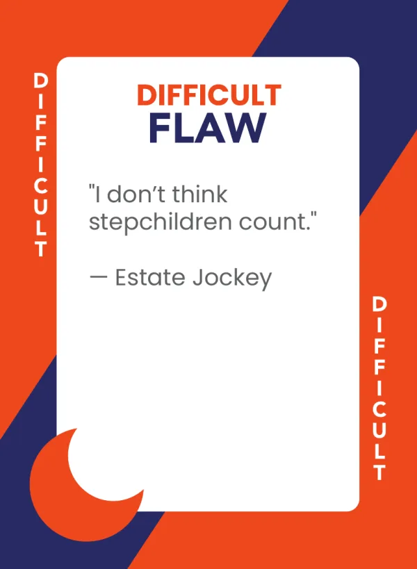 Estate Jockey — Dramanoes flaw card