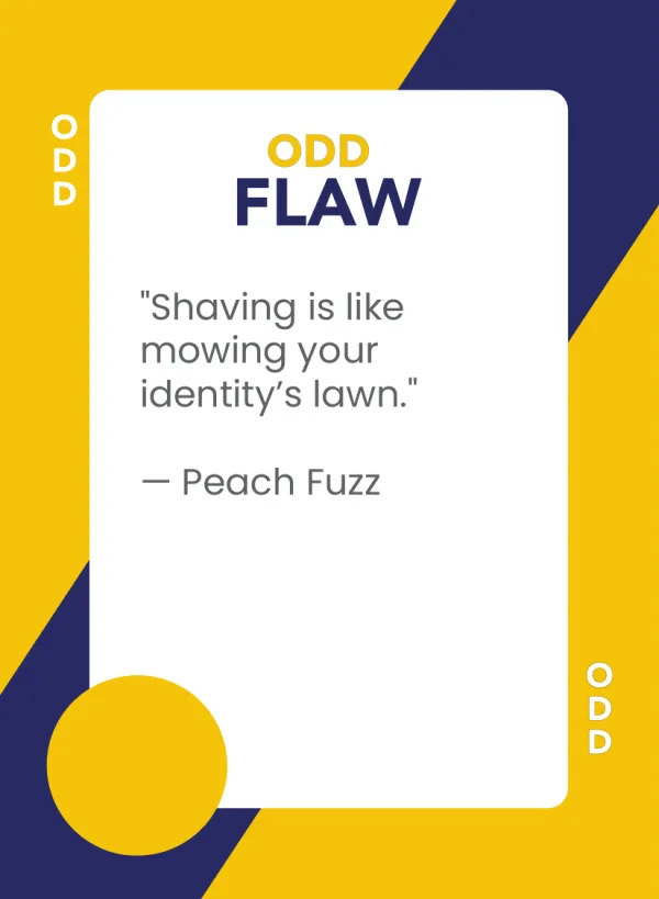 Peach Fuzz — Dramanoes flaw card