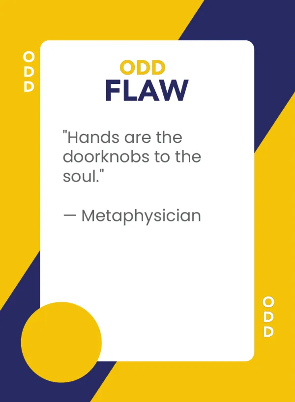 Metaphysician — Dramanoes flaw card