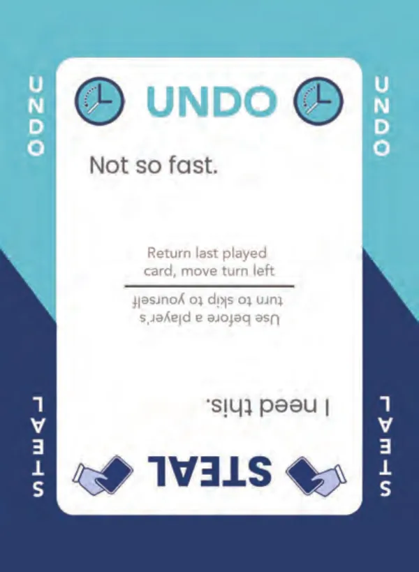 “Not so fast.” / “I need this.” — Dramanoes annoy card