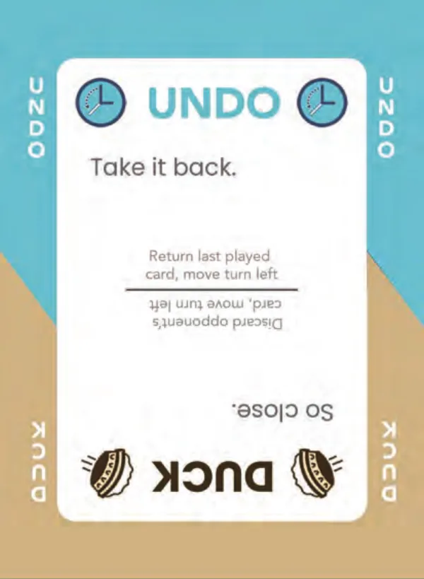 “Take it back.” / “So close.” — Dramanoes annoy card